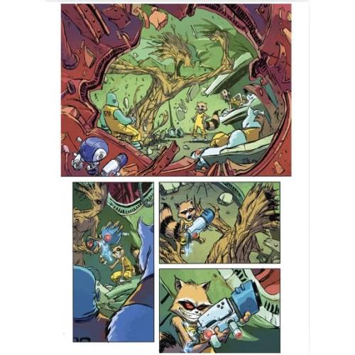 Комікс "Єнот Ракета. Переслідування" Marvel Комікс "Єнот Ракета. Переслідування" Marvel