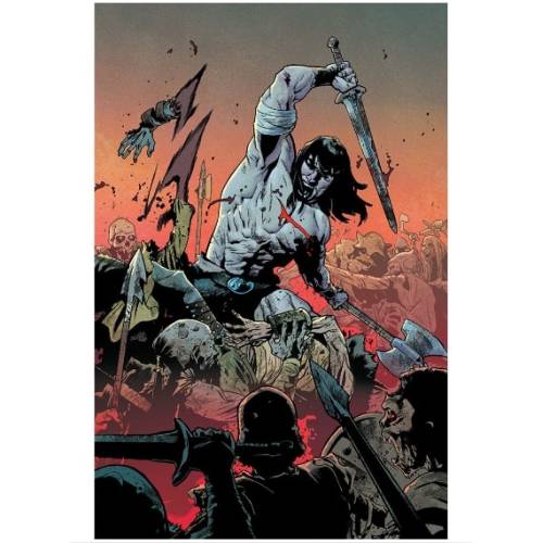 Комикс "Конан-варвар. Життя та смерть Конана" Marvel