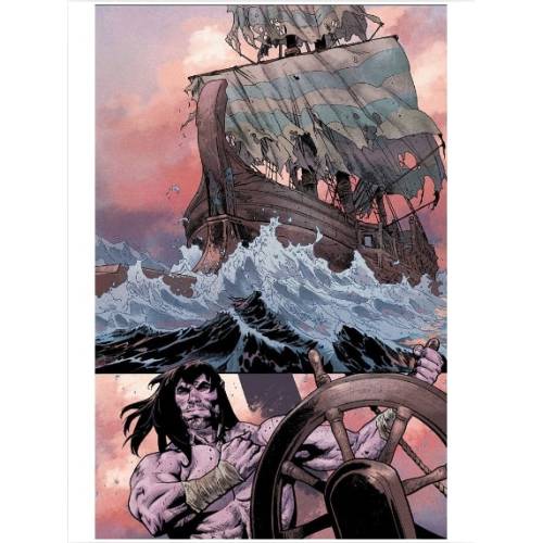Комикс "Конан-варвар. Життя та смерть Конана" Marvel