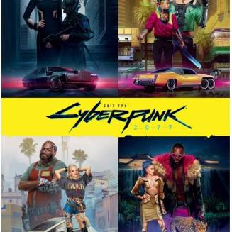 Комикс Мир игры Cyberpunk 2077