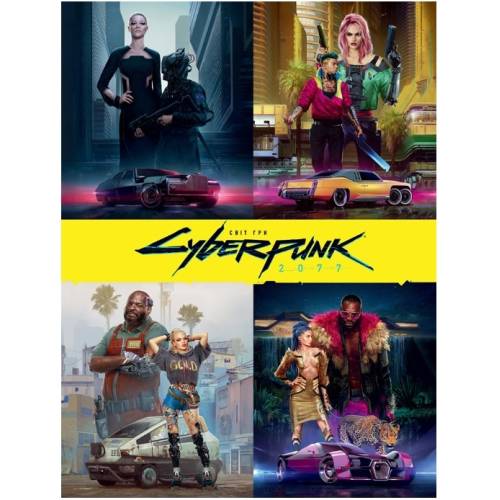Комікс Світ гри Cyberpunk 2077 Комікс Світ гри Cyberpunk 2077