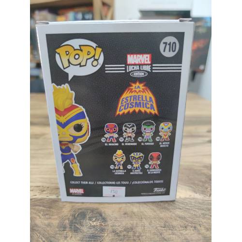 Фігурка Funko POP – Ла Естрелла Косміка   (La Estrella Cosmica Captain Marvel) Vinyl Figure 10cm  #710
