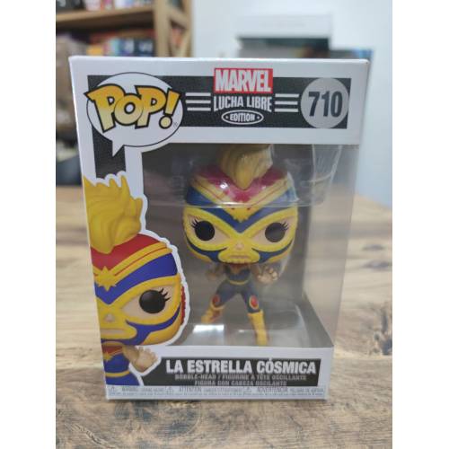 Фігурка Funko POP – Ла Естрелла Косміка   (La Estrella Cosmica Captain Marvel) Vinyl Figure 10cm  #710