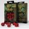 Набор кубиков Celtic 3D Revised Red & black Dice Set (7)