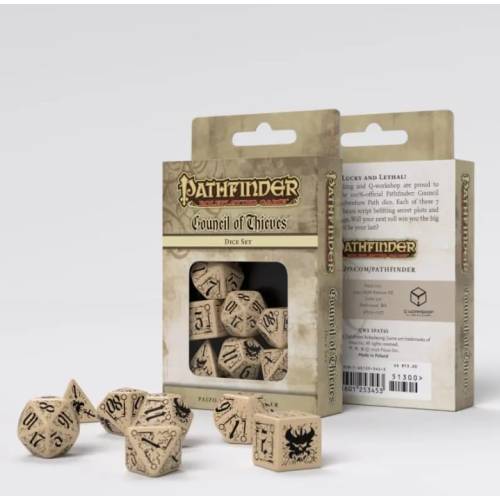 Набор кубиков Pathfinder Council of Thieves Dice Set (7)