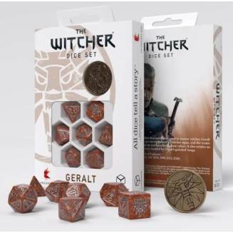 Набор кубиков The Witcher Dice Set. Geralt - The Monster Slayer Dice Set (7)