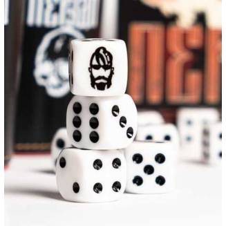 Кубик D6 с рисунком казака