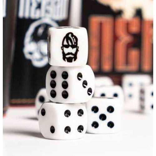Кубик D6 з малюнком козака Кубик D6 з малюнком козака