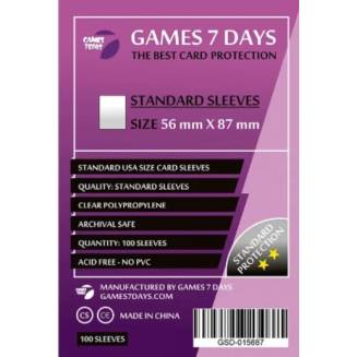 Протекторы Games7Days  (56 x 87 мм) Standard USA (100 шт)