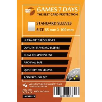 Протекторы Games7Days (65 x 100 мм) Standard Magnum (100 шт)