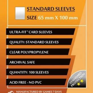 Протекторы Games7Days (65 x 100 мм) Standard Magnum (100 шт)