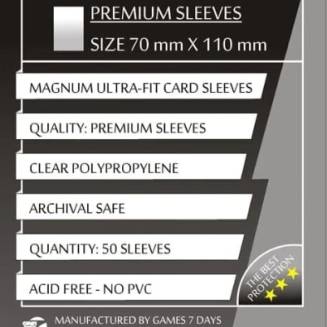 Протекторы Games7Days (70 х 110 мм) Premium Magnum Ultra-Fit (50 шт)