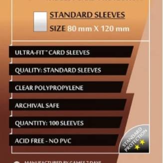 Протекторы Games7Days (80 x 120 мм) Standard Ultra-Fit (100 шт)