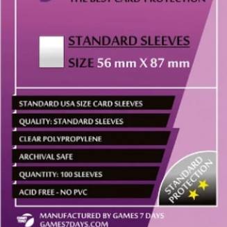 Протекторы Games7Days  (56 x 87 мм) Standard USA (100 шт)