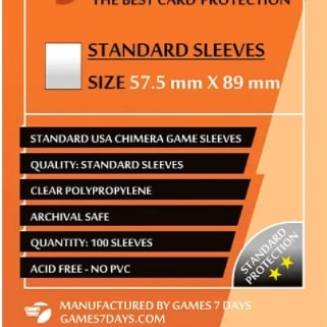 Протекторы Games7Days  (57.5 x 89 мм) Standard USA Chimera (100 шт)