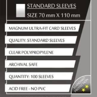 Протекторы Games7Days (70 х 110 мм) Standard Magnum Ultra-Fit (100 шт)