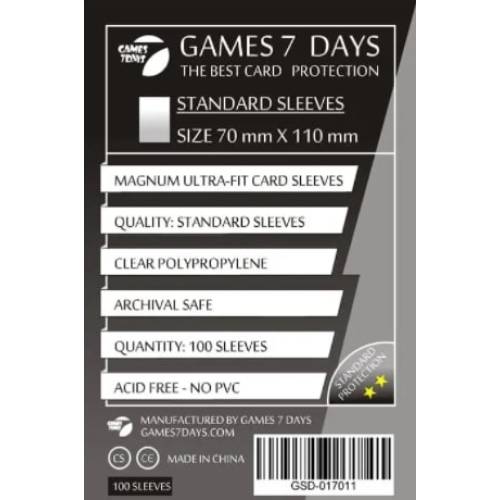 Протектори Games7Days (70 х 110 мм) Standard Magnum Ultra-Fit (100 шт)