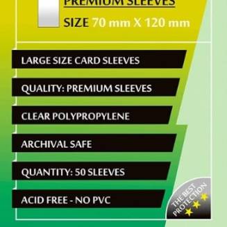 Протекторы Games7Days (70 x 120 мм) Premium Large Size (50 шт)