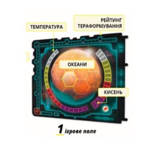 Тераформування Марса. Експедиція Арес (Terraforming Mars: Ares Expedition) UA