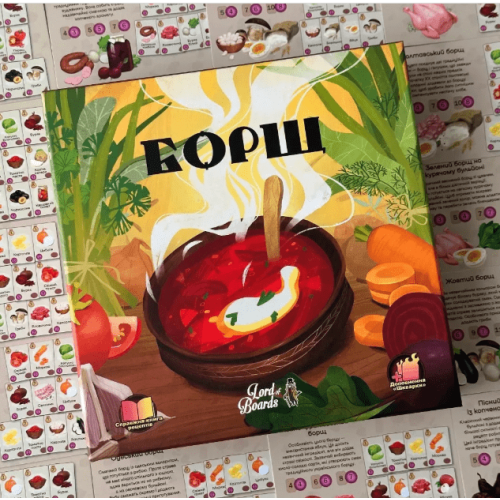 Борщ + Доповнення Шкварки