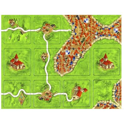 Каркассон. Новое издание UA (Carcassonne) 