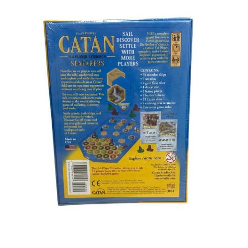 Колонизаторы. Мореходы. Расширение для 5-6 игроков (Catan: Seafarers 5-6 Player Extension)