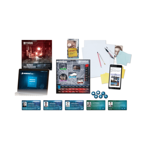Детектив. Игра о современном расследовании (Detective: A Modern Crime Board Game) UA