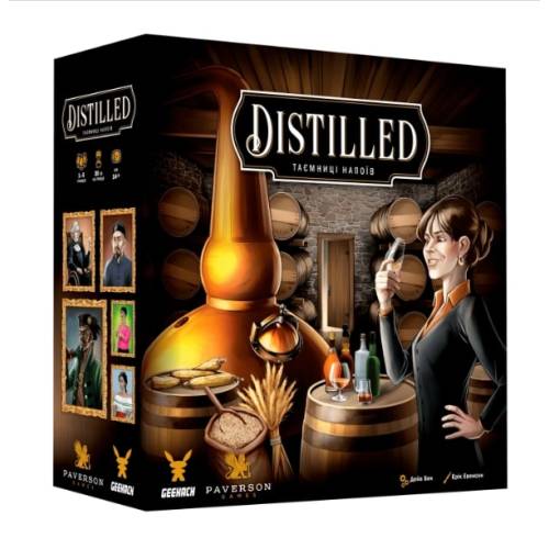 Distilled. Тайны напитков (Kickstarter edition) UA
