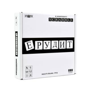 Эрудит черно-белый на украинском языке