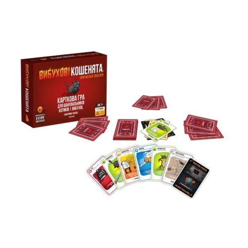 Взрывные котята: Оригинальное издание (Exploding Kittens: Original Edition) UA