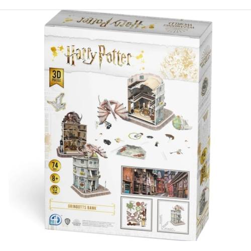 Банк Ґрінґотс Пазл 3D Гаррі Поттер (Gringotts Bank Set 3D puzzle Harry Potter) Банк Ґрінґотс Пазл 3D Гаррі Поттер (Gringotts Bank Set 3D puzzle Harry Potter)
