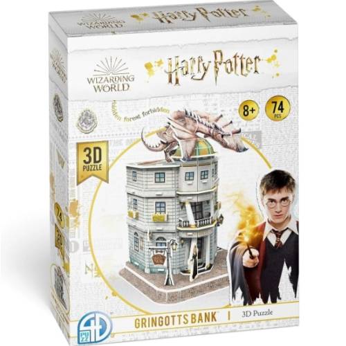 Банк Гринготс Пазл 3D Гарри Поттер (Gringotts Bank Set 3D puzzle Harry Potter)