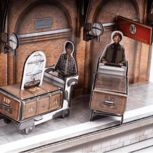 Гоґвортський Експрес Пазл 3D Гаррі Поттер (Hogwarts Express Set 3D puzzle Harry Potter) Eng