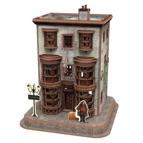 Магазин волшебных палочек Оливандера Пазл 3D Гарри Поттер (Ollivander Wand Shop Set 3D puzzle Harry Potter) Eng