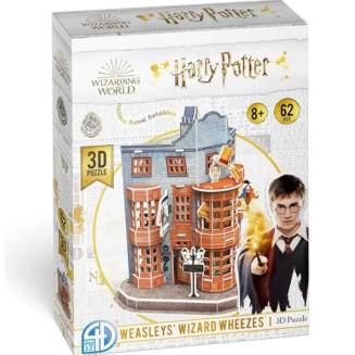 Колдовские проделки Уизли Пазл 3D Гарри Поттер (Weasley's Wizard Wheezes Set 3D puzzle Harry Potter) Eng