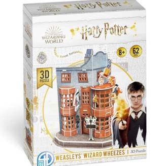 Колдовские проделки Уизли Пазл 3D Гарри Поттер (Weasley's Wizard Wheezes Set 3D puzzle Harry Potter) Eng