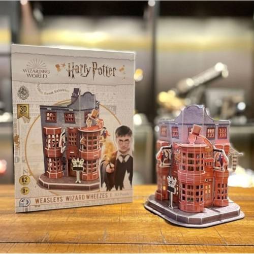 Колдовские проделки Уизли Пазл 3D Гарри Поттер (Weasley's Wizard Wheezes Set 3D puzzle Harry Potter) Eng
