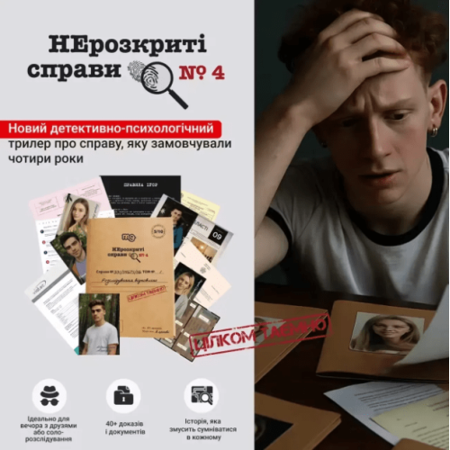 НЕрозкриті справи 4