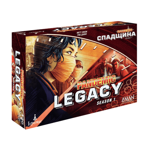 Пандемія. Спадщина. Сезон 1 (Pandemic Legacy: Season 1) Пандемія. Спадщина. Сезон 1 (Pandemic Legacy: Season 1)