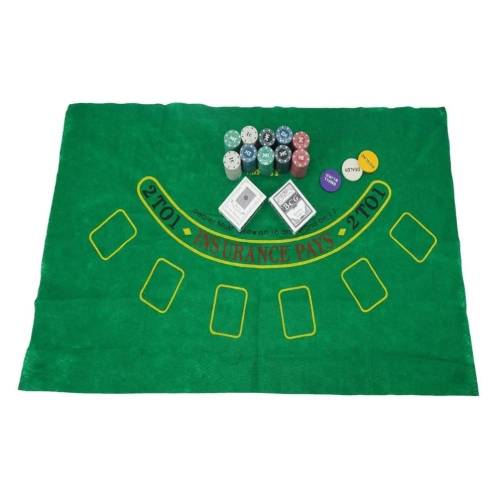 Набор для Покера Poker Chips 200 фишек в Металлическом Боксе 