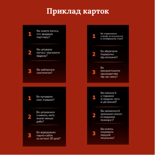 Приватность Игра для компании друзей UA
