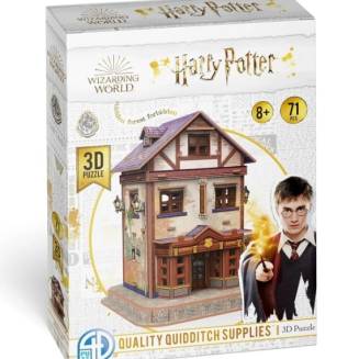 Товары для Квиддича Пазл 3D Гарри Поттер (Quality Quidditch Supplies Set 3D puzzle Harry Potter) Eng