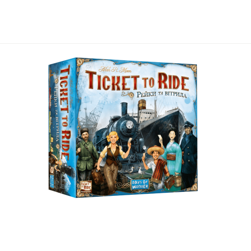 Билет на поезд. Рельсы и паруса (Ticket to Ride. Rails & Sails) UA