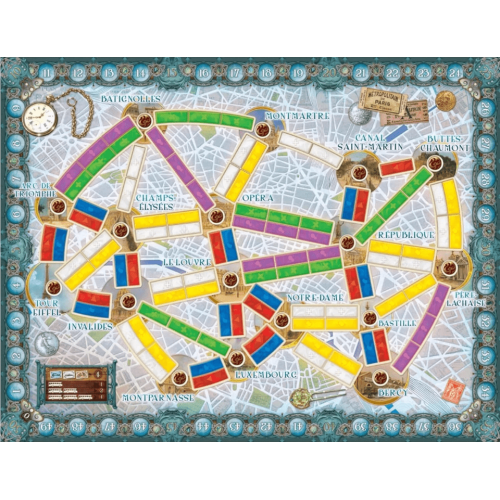 Ticket To Ride: Париж (Билет на поезд: Paris) UA
