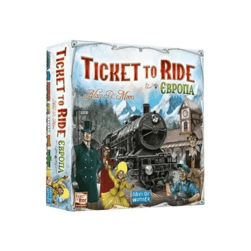 Квиток на потяг: Європа (Ticket to Ride: Europe) Квиток на потяг: Європа (Ticket to Ride: Europe)