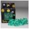 Набор кубиков прозрачный аква (Transparent 7 Dice Set Aqua)