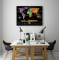 Скретч карта мира Travel Map Black World
